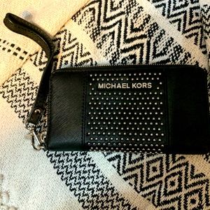 Michael Kors studded wallet